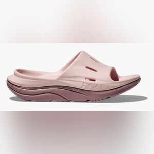 HOKA ORA‎ Recovery 3 pale mauve wistful mauve Slides size 11 Men 13 Women new
